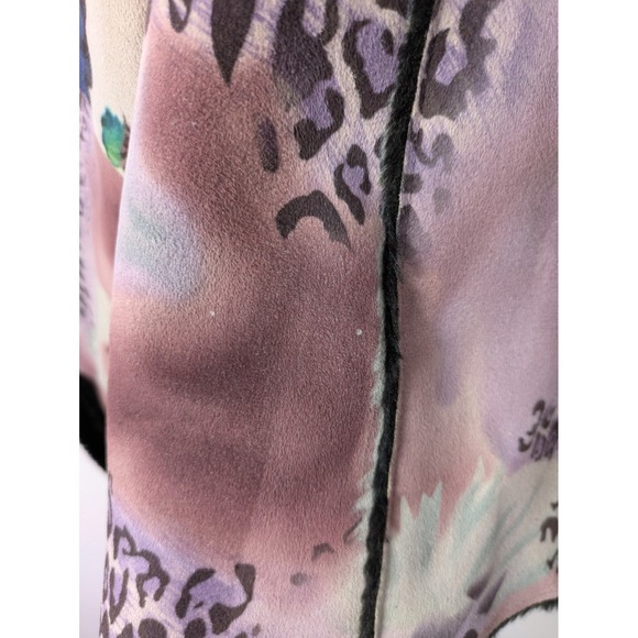 Weavz Penny Lane Women's Coat Jacket Large Patchwork Y2K 2000s - Picture 5 of 11